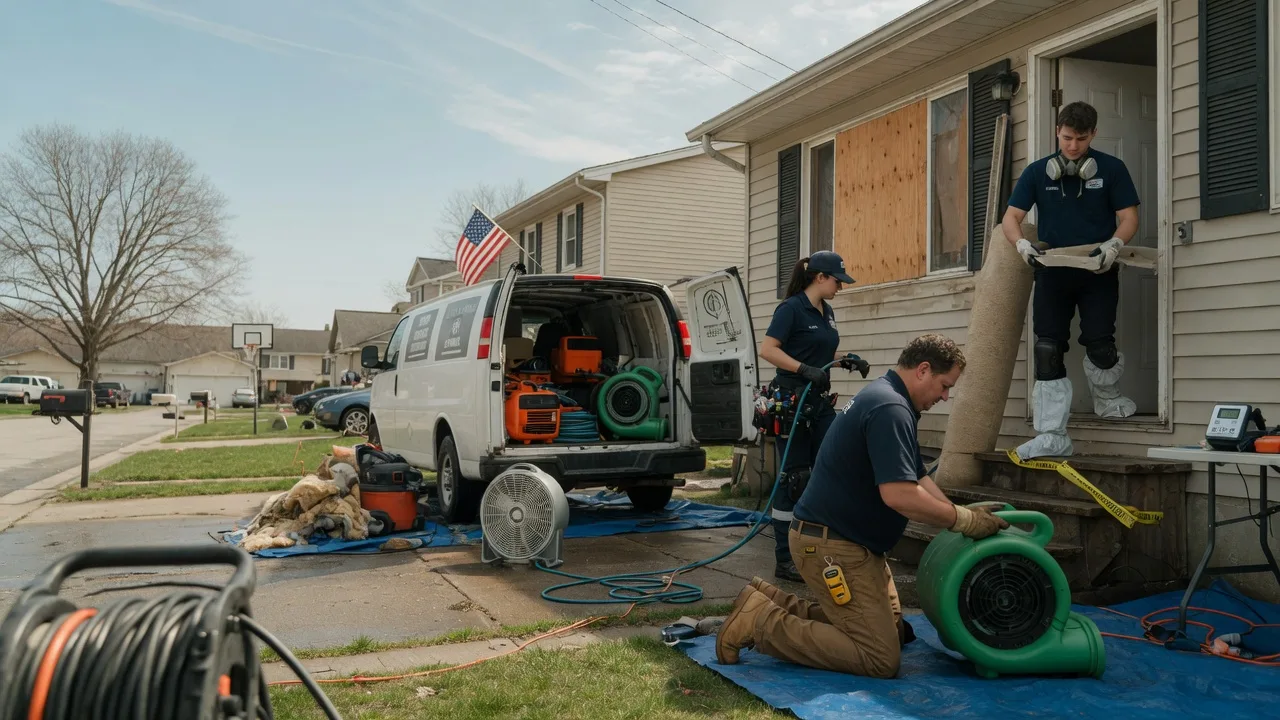 Water Damage Restoration in Moorefield, WV near me